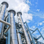 chemical refinery illustration