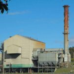 Paper and Pulp Plant illustration