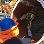 Inspection of heat exchanger using APRIS