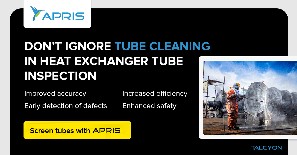 DON’T IGNORE TUBE CLEANING IN HEAT EXCHANGER TUBE INSPECTION